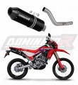 výfuk tlumič výfuku DOMINATOR MX2 černý pasuje na motocykl Honda CRF 300L / Rally 2021   2023 6