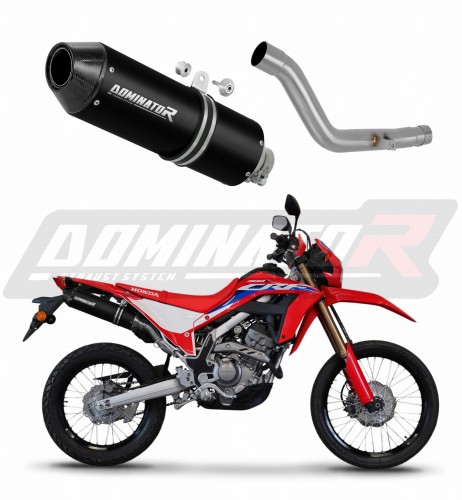 výfuk tlumič výfuku DOMINATOR MX2 černý pasuje na motocykl Honda CRF 300L / Rally 2021   2023 6