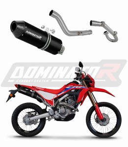Honda CRF 300L / Rally 2021 - 2023 Kompletní systém Svod výfuk Tlumič MX2 BLACK + dB killer