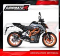 KTM 39 DUKE 2021 -2022  Kompletní  výfukový systém  Tlumič Výfuk Sportovní výfuk Svod HP3 BLACK DOMINATOR 2