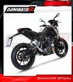 KTM 125 DUKE 2012 -2016 motocyklový výfuk tlumič sportovní výfuk HP3 BLACK Dominator 2