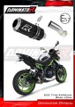 KAWASAKI Z900 2020 2022 motocyklový výfuk Homologace ECE - Schváleno pro silniční provoz Tlumič Sportovní výfuk GP BLACK DOMINATOR Výfukový systém