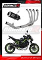 kompletny układ wydechowy z tłumikiem DOMINATOR Full System GP CZARNY pasujący do motocykla Kawasaki Z 900 2020 - 2024