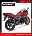 výfuk tlumič výfuku DOMINATOR HP1 černý pasuje na motocykl Kawasaki ZR7 / ZR7S 1999   2004 2