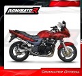 exhaust muffler DOMINATOR GP1 BLACK fits to Kawasaki ZR7 / ZR7S 1999  2004 3