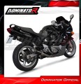 exhaust muffler DOMINATOR GP1 BLACK fits to Suzuki GSXF 600 1998  2006 3