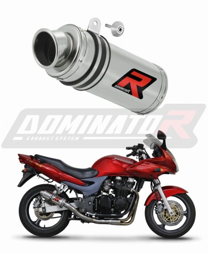 Kawasaki ZR7 1999 - 2004 Motocyklový tlumič výfuku Sportovní výfuk Tlumič GP1 Dominator Výfukový systém