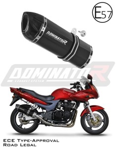 Kawasaki ZR7 / ZR7S 1999 - 2004 Homologovaný výfuk Tlumič HP1 BLACK