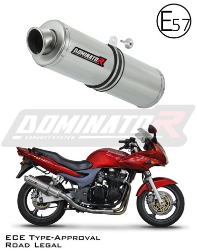 Kawasaki ZR7 1999 - 2004 Motocyklový tlumič výfuku s homologací EU sportovní výfuk tlumič ST Dominator Exhaust System x