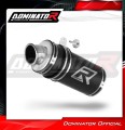 Kawasaki ZR7 1999 - 2004 motocyklový tlumič výfuk sportovní výfuk tlumič výfukový systém GP1 BLACK Dominator Exhaust System 2