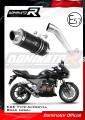 výfuk tlumič výfuku DOMINATOR homologovaný GP1 černý pasuje na motocykl Kawasaki Z750 2004   2006