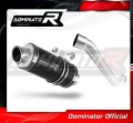 wydech tłumik DOMINATOR Homologowany GP1 CZARNY pasujący do motocykla Kawasaki Z750 2004 - 2006 2