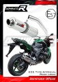 výfuk tlumič výfuku DOMINATOR homologovaný kulatý pasuje na motocykl Kawasaki Z750 2007   2012