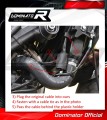 Yamaha XSR 900 2022 - 2023 Full Exhaust System EX Muffler Auspuff Sportauspuff Silencer Echappement Silencieux Scarico Scarichi Escape Collector Manifold Wydech Tłumik HP3 BLACK Low Level  EX DOMINATOR 5