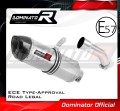 exhaust muffler DOMINATOR homologated road legal HP1 fits the motorcycle Kawasaki ZX10R 2008   2010