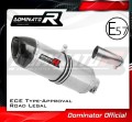 výfuk tlumič výfuku DOMINATOR homologovaný HP1 pasuje na motocykl Kawasaki ZX10R 2011   2015