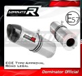 výfuk tlumič výfuku DOMINATOR homologovaný HP1 pasuje na motocykl Kawasaki ZX9R 1998   2002