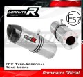 výfuk tlumič výfuku DOMINATOR homologovaný HP1 pasuje na motocykl Kawasaki ZX7R 1996   2003