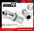 výfuk tlumič výfuku DOMINATOR homologovaný OV pasuje na motocykl Kawasaki ZX6R 1995   1997