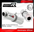 wydech tłumik DOMINATOR Homologowany Okrągły pasujący do motocykla Kawasaki ZX6R 1998 - 2002