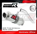 výfuk tlumič výfuku DOMINATOR homologovaný GP1 pasuje na motocykl Kawasaki ZX6R 636 2003   2004