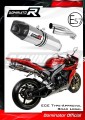 výfuk tlumič výfuku DOMINATOR homologovaný HP1 pasuje na motocykl Yamaha YZF R1 1000 RN12 2004   2006