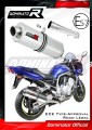 výfuk tlumič výfuku DOMINATOR homologovaný OV pasuje na motocykl Yamaha FZS FAZER 1000 2001   2005