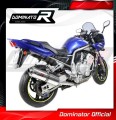 výfuk tlumič výfuku DOMINATOR homologovaný OV pasuje na motocykl Yamaha FZS FAZER 1000 2001   2005 3