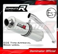 exhaust muffler DOMINATOR homologated road legal ROUND fits to Yamaha YZF R6 1999  2002