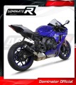 výfuk tlumič výfuku DOMINATOR homologovaný GP černý pasuje na motocykl Yamaha YZF R1 1000 RN32 2015   2016 2