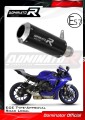 výfuk tlumič výfuku DOMINATOR homologovaný GP černý pasuje na motocykl Yamaha YZF R1 1000 RN65 2020   2022