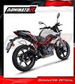 kompletní výfukový systém s tlumičem DOMINATOR Full System OV G2 černý pasuje na motocykl Benelli BN 125 2018   2023 3