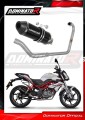 Benelli BN 125 2018 - 2023 Kompletní systém Svod výfuku tlumič HP3 Black Motocyklový tlumič Výfuk Sportovní výfuk Tlumič Výfukový systém Dominator
