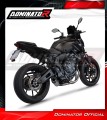 kompletní výfukový systém s tlumičem DOMINATOR Full System HP8 titanový pasuje na motocykl Yamaha MT 07 2021   2024 3