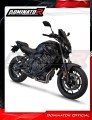 kompletní výfukový systém s tlumičem DOMINATOR Full System HP8 černý pasuje na motocykl Yamaha MT 07 2021   2024 5