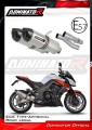 výfuk tlumič výfuku DOMINATOR homologovaný HP1 pasuje na motocykl Kawasaki Z1000 2010   2013 3