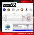 BURGMAN 400 VÝFUK Suzuki tlumič sportovní tlumič výfuku výfuk tlumič OVAL 2003 - 2006 Dominator 3