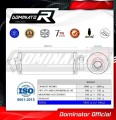 výfuk tlumič výfuku DOMINATOR kulatý pasuje na motocykl Aprilia ETV 1000 Caponord 2001   2004 4