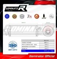 BMW R1200RS 2015 - 2018 VÝFUK Tlumič Sportovní tlumič Koncovka výfuku Výfukový systém ST Dominator 4