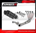 kompletny układ wydechowy z tłumikiem DOMINATOR Full System HP1 CZARNY pasujący do motocykla Kawasaki Z1000 2017 - 2020 2