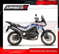 exhaust muffler DOMINATOR MX2 BLACK fits to Honda XL 750 TRANSALP 2023  4