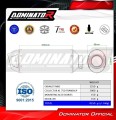kompletní výfukový systém s tlumičem DOMINATOR Full System MX2 pasuje na motocykl Honda XL 750 TRANSALP 2023  6