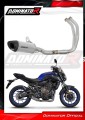 kompletní výfukový systém s tlumičem DOMINATOR Full System titanový HP8 pasuje na motocykl Yamaha MT 07 TRACER 2016   2019