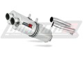 RSV 1000 R Výfuk Aprilia Tlumič Sportovní výfuk OVAL 2004 - 2009 Dominator x