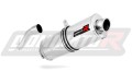 výfuk tlumič výfuku DOMINATOR oválný pasuje na motocykl Aprilia RS 125 1999   2005 3