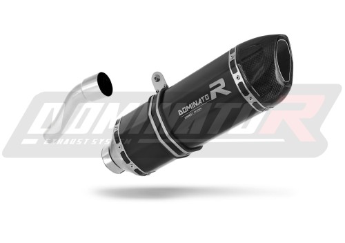 Aprilia RS 125 1999 - 2005 VÝFUK Tlumič Sportovní výfuk HP1 BLACK Dominator Výfukový systém x