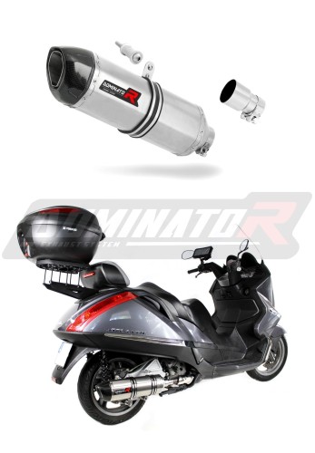 Atlantic 500 Sprint Výfuk Aprilia Tlumič Sportovní výfuk Koncovka Karbonová koncovka HP1 Dominator x