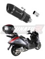 exhaust muffler DOMINATOR HP1 BLACK fits to Aprilia Atlantic 500 Sprint  3