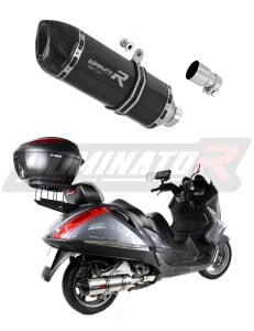 Aprilia Atlantic 500 Sprint výfuk Tlumič HP1 BLACK + dB killer medium