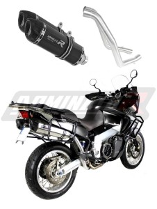 Aprilia ETV 1000 Caponord 2001 - 2004 výfuk Tlumič HP1 BLACK + dB killer medium